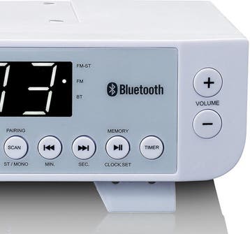 Radio - FM / AM - met Bluetooth - Keukenradio - Lenco - KCR-, Verzenden, Zo goed als nieuw