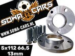 Spacers Bmw G SERIE ALLE MODELLEN 5x112 66,5 Spoorverbreders, Auto diversen, Tuning en Styling, Verzenden