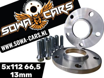 Spacers Bmw G SERIE ALLE MODELLEN 5x112 66,5 Spoorverbreders, Verzenden