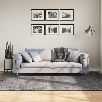 vidaXL Vloerkleed HUARTE laagpolig zacht wasbaar 160x230 cm, Verzenden, Nieuw