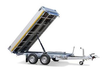 Geremde Eduard achterwaartse kipper - 310x180 cm - 3000 kg, Auto diversen, Aanhangers en Bagagewagens, Ophalen of Verzenden, Nieuw