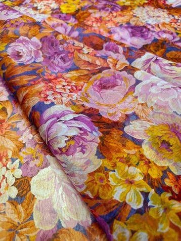 B631 - 500 x 130 cm - Organza di 100% Pura Seta –