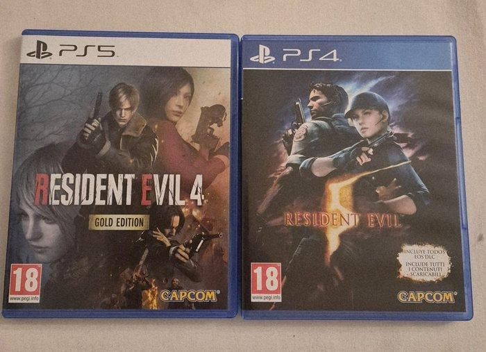 Sega, Sony - Playstation 5 (PS5) - Resident Evil 4 Gold, Spelcomputers en Games, Spelcomputers | Overige Accessoires