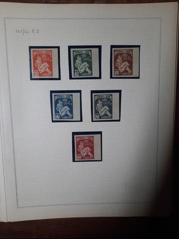 Taiwan 1952/1952 - Zeer zeldzame postzegels uit Taiwan -, Gestempeld