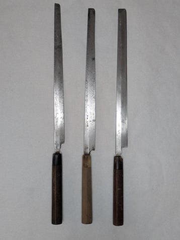 Keukenmes - Staal, Hout - Japan - Traditioneel Japans