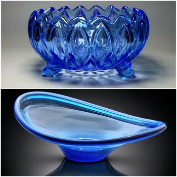 Style Per Lütken et autre. - Schotel (2) - Glas -