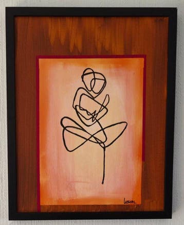 Liesens - Let the show begin (Handpainted on canvas met, Antiek en Kunst