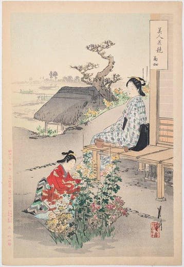 Ogata Gekk • Chrysanthemumentuin • Schoonheden vergeleken