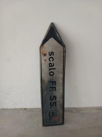 Spoorwegemplacement met FS-logo - Verkeersbord - Aluminium,, Nieuw