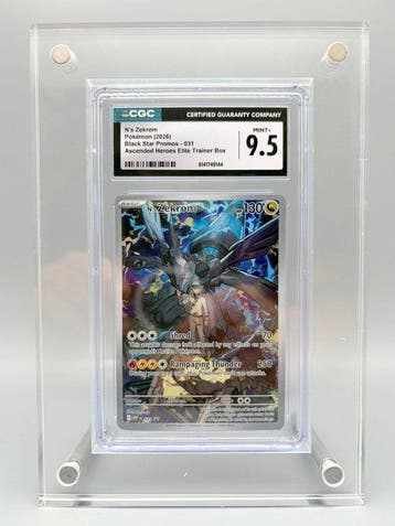 Pokémon Graded card - Ns Zekrom - Ascended Heroes Elite, Nieuw
