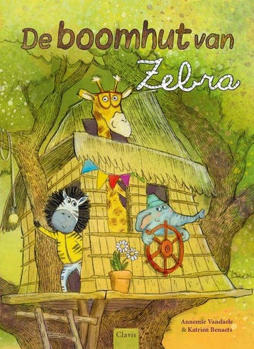 9789044857368 De boomhut van Zebra Annemie Vandaele, Verzenden, Nieuw, Annemie Vandaele