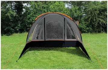 Eurotrail Georgia Polyester 4 persoons familietent demo, Ophalen of Verzenden, Nieuw, Tot en met 4
