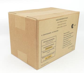 1 rantsoen doos met 16 maaltijden HALAL/ VEGA  noodpakket, Verzenden