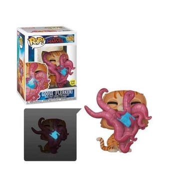 Funko Pop  Captain Marvel  Goose The Cat Flerken 445 inDark], Verzenden, Nieuw