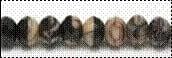 10 x Tsjechische kralen facet gemstone donuts 9 x 6mm, Ophalen of Verzenden, Nieuw, Kraal