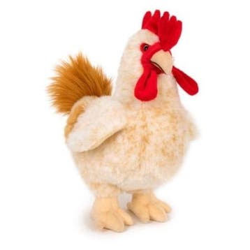 Pluche kip/haan knuffel - 30 cm - zacht - boerderij, Verzenden, Nieuw