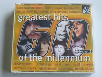 Greatest Hits of the Millennium - 60s vol.2 (3 CD), Ophalen of Verzenden, Zo goed als nieuw