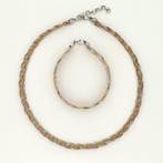 Zonder minimumprijs - 2-delige sieradenset Zilver, Sieraden, Tassen en Uiterlijk, Antieke sieraden