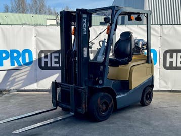 TCM FHG15T3 hh 435cm (2010) triplo LPG heftruck MET VIDEO, 1000 tot 2000 kg, LPG, Heftruck, TCM