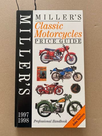 Millers Classic Motorcycles 1997-1998 Price Guide, Verzenden, Zo goed als nieuw, Algemeen