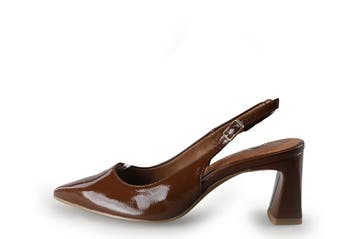 No Stress Slingbacks in maat 38 Bruin, Kleding | Dames, Bruin, Verzenden, Zo goed als nieuw, No Stress