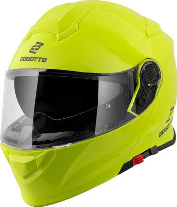 Bogotto H271 Geel Systeemhelm, Systeemhelm, Nieuw met kaartje, Overige merken, Heren