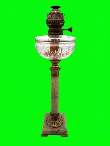Matador - Lamp - Onyx - Grote petroleumlamp, Antiek en Kunst