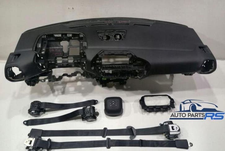 Complete Airbag Set Citroen C4, Auto-onderdelen, Dashboard en Schakelaars, Gebruikt, Citroën, Verzenden