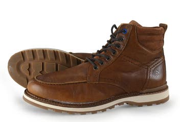 Travelin Veterboots in maat 46 Cognac, Kleding | Heren, Schoenen, Overige kleuren, Verzenden, Boots, Zo goed als nieuw