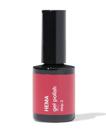 HEMA Gel nagellak 54 ruby red, Verzenden, Nieuw, Rood