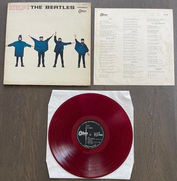 Beatles - Help! (Japan) – Red Everclean Vinyl – G ¥1,800 -, Nieuw in verpakking