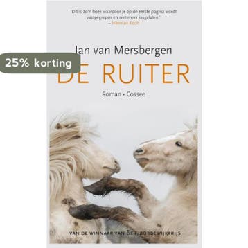 De ruiter 9789059366657 Jan van Mersbergen, Verzenden, Zo goed als nieuw, Jan van Mersbergen