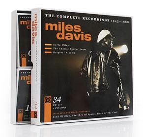 cd box - Miles Davis - The Complete Recordings 1945 - 1960, Verzenden, Zo goed als nieuw