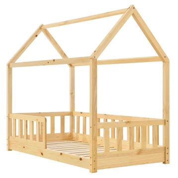 Kinderbed Marli - 80 x 160 cm - Houtkleur, Kinderen en Baby's, Kinderkamer | Bedden, Verzenden, Nieuw