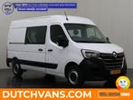 Renault Master 2.3DCi Dubbele-cabine 2024 L2 H2 Diesel, Auto's, Bestelauto's, Euro 6, Renault, Wit, Nieuw