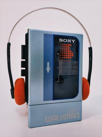 Sony - WM-9 Walkman Draagbare cassettespeler, Nieuw