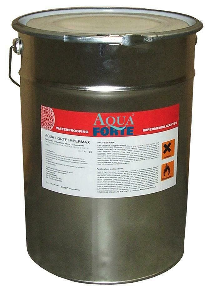 Impermax vloeibare vijverfolie 25, 10 en 2,5 kg (4 kleuren), Tuin en Terras, Vijvers, Nieuw, Ophalen of Verzenden