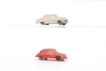 Wiking H0 - DKW en Opel - Modeltreinvoertuigen (2) - Zeer, Nieuw