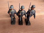 Lineol - Figuur - lineol 3 soldats luftwaffe très rare no, Nieuw