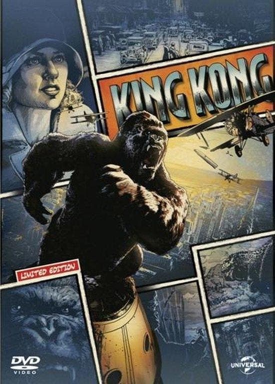 King Kong - DVD, Cd's en Dvd's, Dvd's | Avontuur, Verzenden