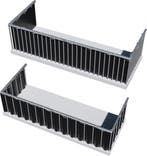 2dekans | tectake - Balkonscherm, variant 2 grijs 75 cm -, Tuin en Terras, Partytenten, Ophalen of Verzenden, Zo goed als nieuw
