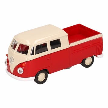 Speelgoed rode Volkswagen T1 pick up auto 1:36 - Modelauto, Verzenden, Nieuw