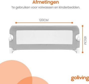 2dekans | Goliving bedhekje – Bedhek – Bedrail – Inklapbaar, Ophalen of Verzenden, Zo goed als nieuw
