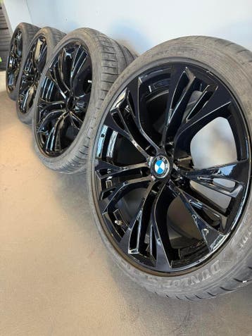 Orig BMW X5 X6 21 599M Velgen Zomer 6/5mm RDCI F15 F16 E70, Gebruikt, 285 mm, Banden en Velgen, Personenwagen