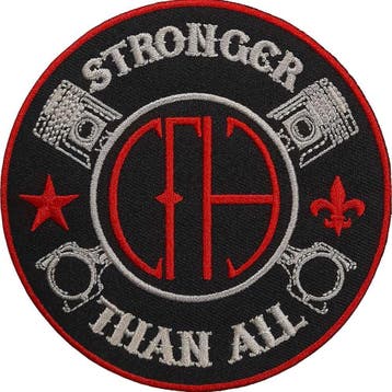 Pantera - Stronger - Patch officiële merchandise, Ophalen of Verzenden, Nieuw, Kleding
