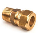 Kuterlite knelkoppeling 3/8 buitendraad x Ø12 puntstuk, Verzenden, Nieuw