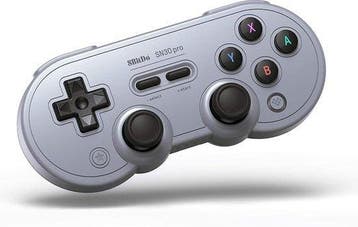 8Bitdo SN30 Pro Bluetooth Gamepad - Grijs Switch, Ophalen of Verzenden, Zo goed als nieuw