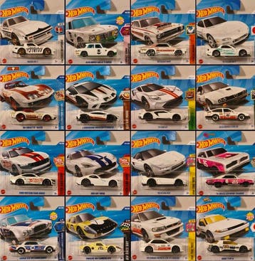 Hot Wheels, WHITE SELECTION, Nieuw