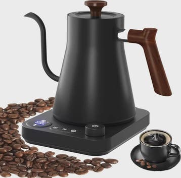Elektrische Gooseneck Waterkoker 900ML met Temperatuurregeli, Verzenden, Nieuw