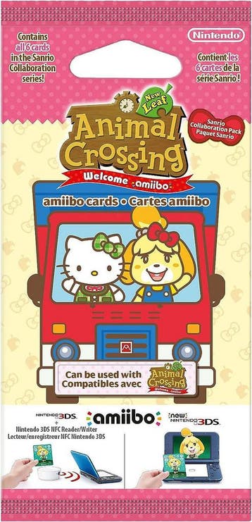 Animal Crossing New Leaf Amiibo Cards Sanrio Kaarten Booster, Verzenden, Nieuw